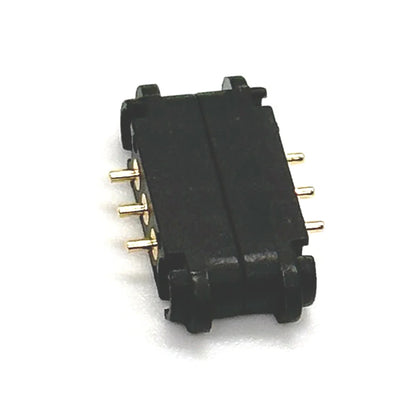 2A DC Magnetic Pogo Pin Connector - 2-5 Pin Spring Loaded Male Female Power Socket with 2.5/2.8mm Pitch