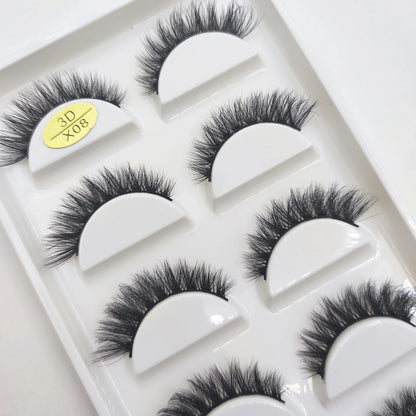 38 Styles 5 Pairs 3D Mink False Eyelashes – Natural Fake Lashes Makeup Beauty Tools