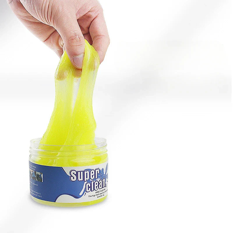 Super Dust Clean Clay: 75/120G Keyboard Cleaner Slime for Laptop, Car, and More - USB Putty Kit Cleanser Gel