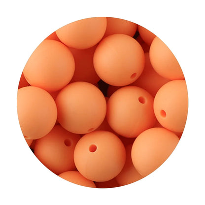50Pcs Silicone Spacer Beads - 9/12/15mm Round Loose Beads for DIY Necklace Bracelet Jewelry Making