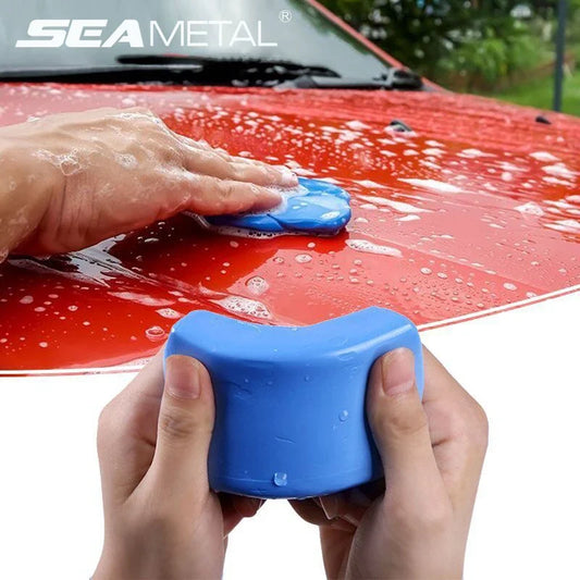 SEAMETAL Car Cleaning Clay Bar - 100g Auto Detailing Magic Clay for Paint Decontamination, Car Wash, Mud & Surface Cleaning