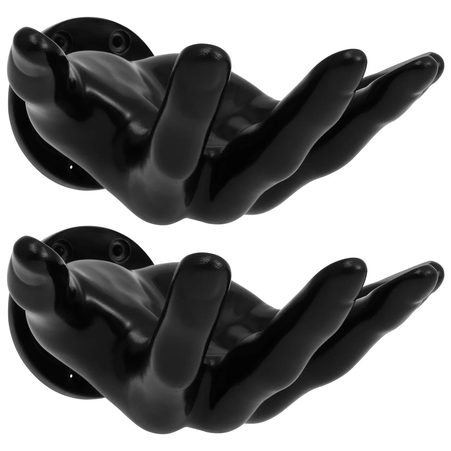 Wall-Mounted Hand-Shaped Basketball Storage Rack – Multi-Purpose Football Display Shelf & Space-Saving Room Decor Holder