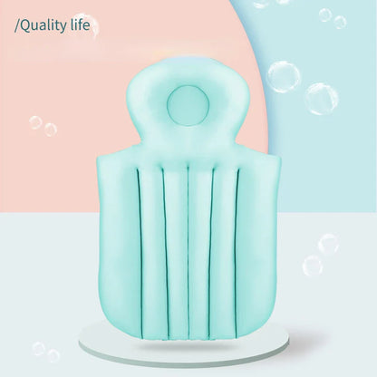 Adult Full Body Bath Pillow – Spa Bathtub Cushion with Neck & Back Support, Anti-Slip Relaxing Headrest