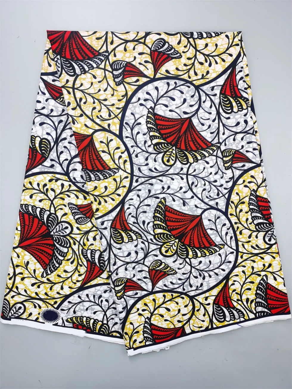 New Nigerian African Wax Fabric - 100% Cotton Real Wax Ankara Print High Quality Original Pagne Material
