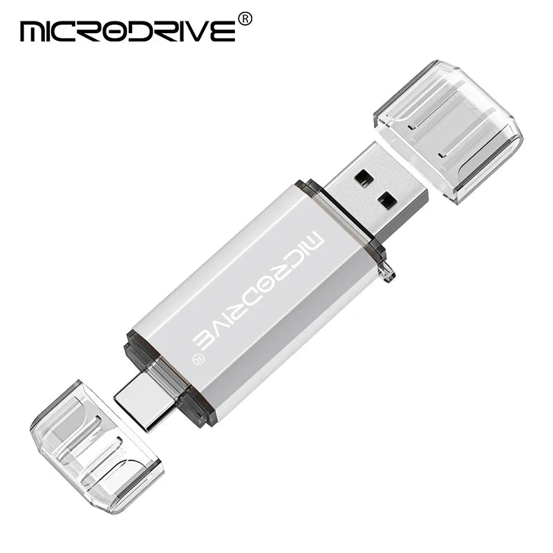 Type C OTG USB Flash Drive - High Speed USB 2.0 Memory Stick 4GB 8GB 16GB 32GB 64GB 128GB for Type-C Devices