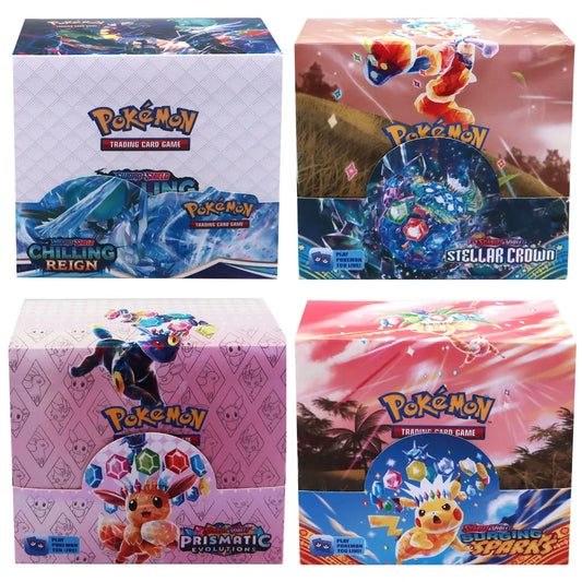 324pcs Pokemon TCG Booster Box - Sword & Shield Fusion Strike Trading Card Packs Display Set with 36 Booster Packs