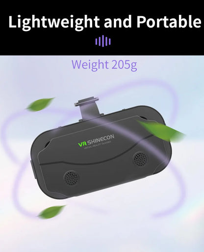 VR Glasses Virtual Reality Headset – 3D Lenses Smart Goggles for Smartphones, Mobile Game Accessory