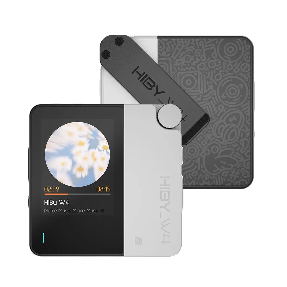 HiBy W4 Wireless HiFi Headphone Amplifier & USB DAC — Bluetooth 5.4, 3.5mm/4.4mm, DSD512, LDAC, CarPlay Compatible