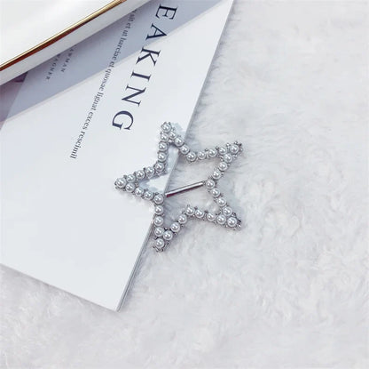 Creative Knot Buckles – Geometric T-Shirt & Scarf Waist Tightening Buttons, Clothing Accessories