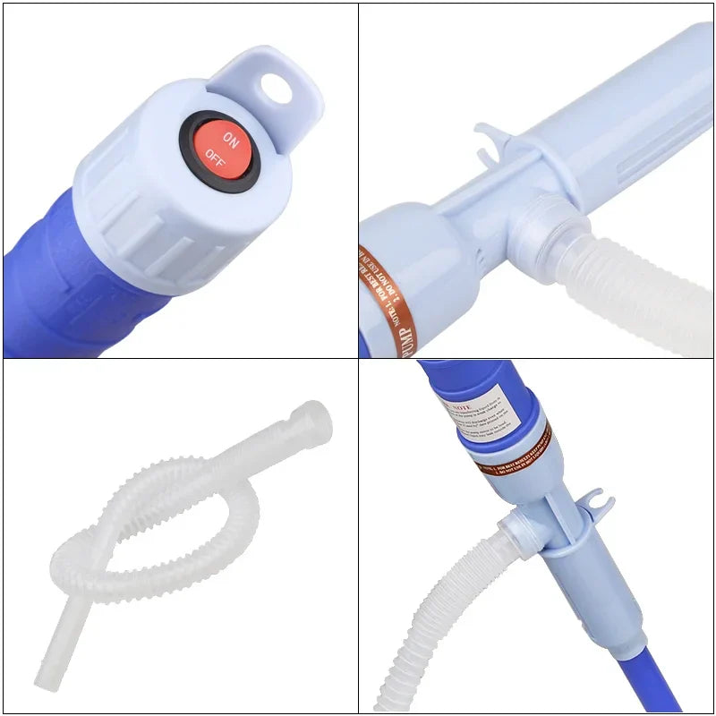 Electric Liquid & Oil Transfer Pump – Powered Water, Fuel, Gas, and Liquid Suction Pump for Car & Outdoor Use