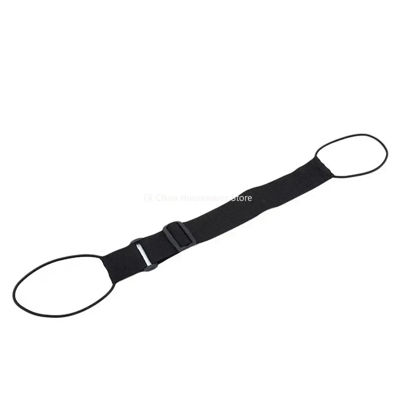 Adjustable Luggage Strap - Elastic Bungee Travel Security Belt for Carry-On Bags