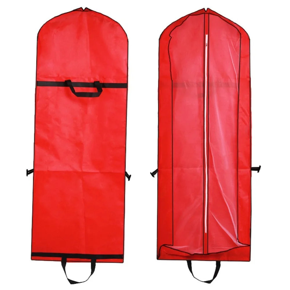 150cm Waterproof Dress Cover - Foldable Dustproof Garment Storage Bag for Dresses & Clothing Protection