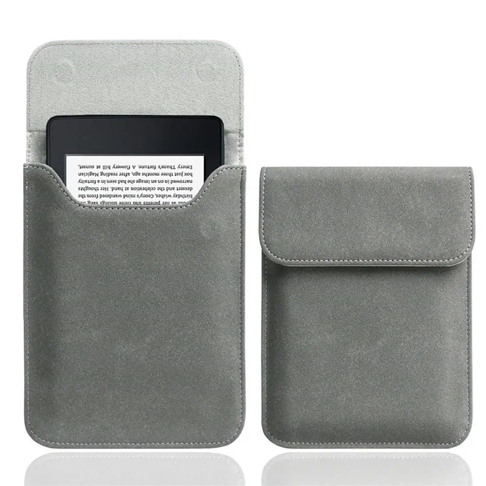 PU Leather Kindle Tablet Sleeve - Protective Carrying Pouch for Paperwhite 11th Gen 6.8" & 6" eReader Cover