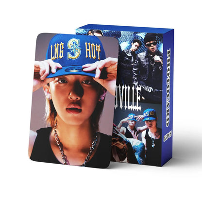 LNGSHOT 4SHOVILLE Jay Park Photo Card Set - 55 K-Pop LOMO Cards & Stickers Fan Collection Gift