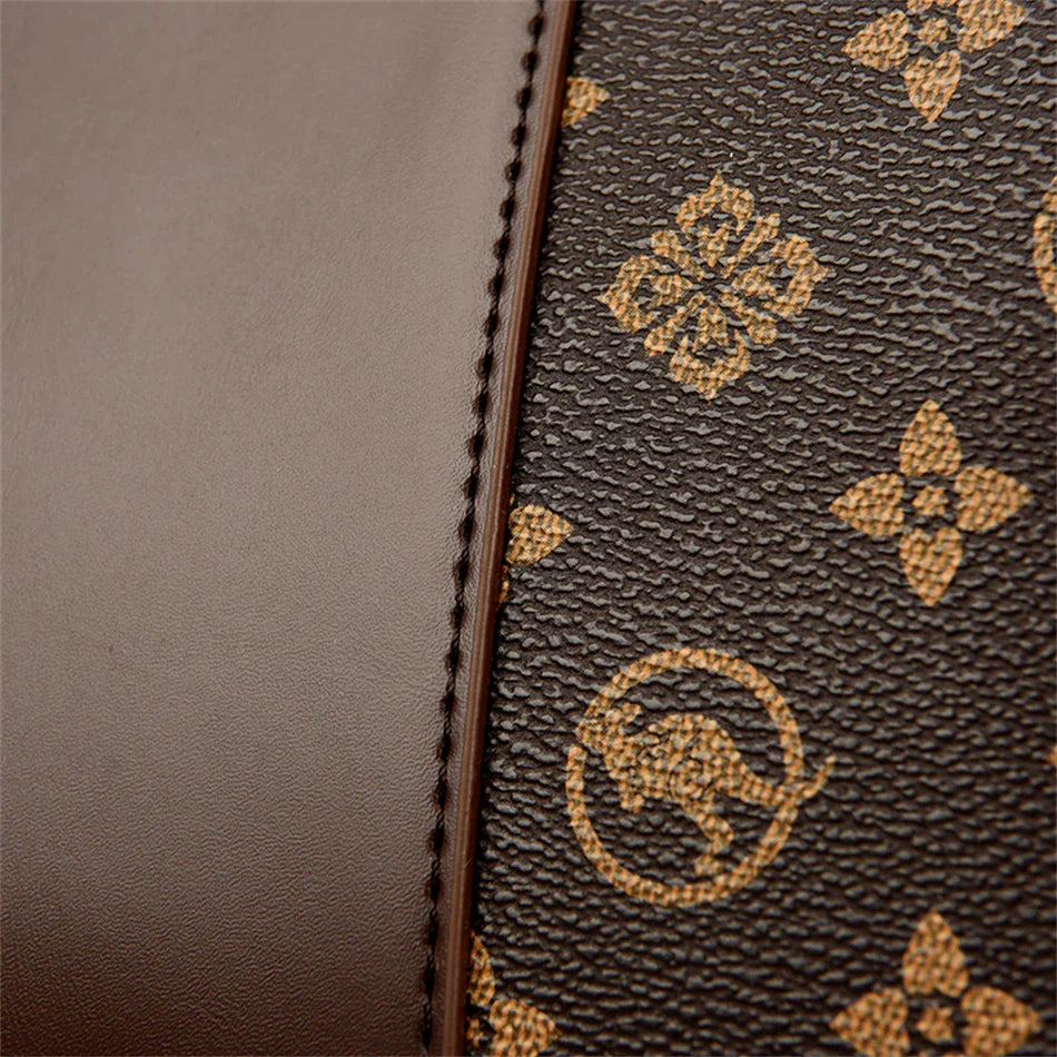 Luxury Women’s Leather Handbag – Large Capacity Shoulder & Crossbody Designer Bag