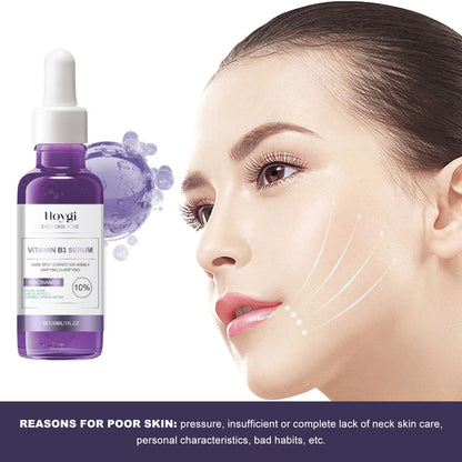 Niacinamide Serum – Dark Spot Corrector, Moisturizing & Brightening for Pore-Cleansing, Fine Line Fading, Korean Skin Care
