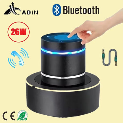 Adin 26W Vibro Bluetooth Speaker - Portable Wireless Vibration Resonance Subwoofer