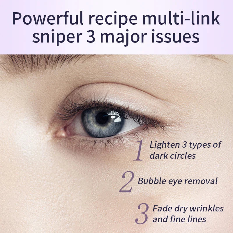 O'CHEAL Anti-Wrinkle Eye Cream Roller – Dark Circle & Puffiness Reducer with Hyaluronic Acid for Anti-Aging Skin Care