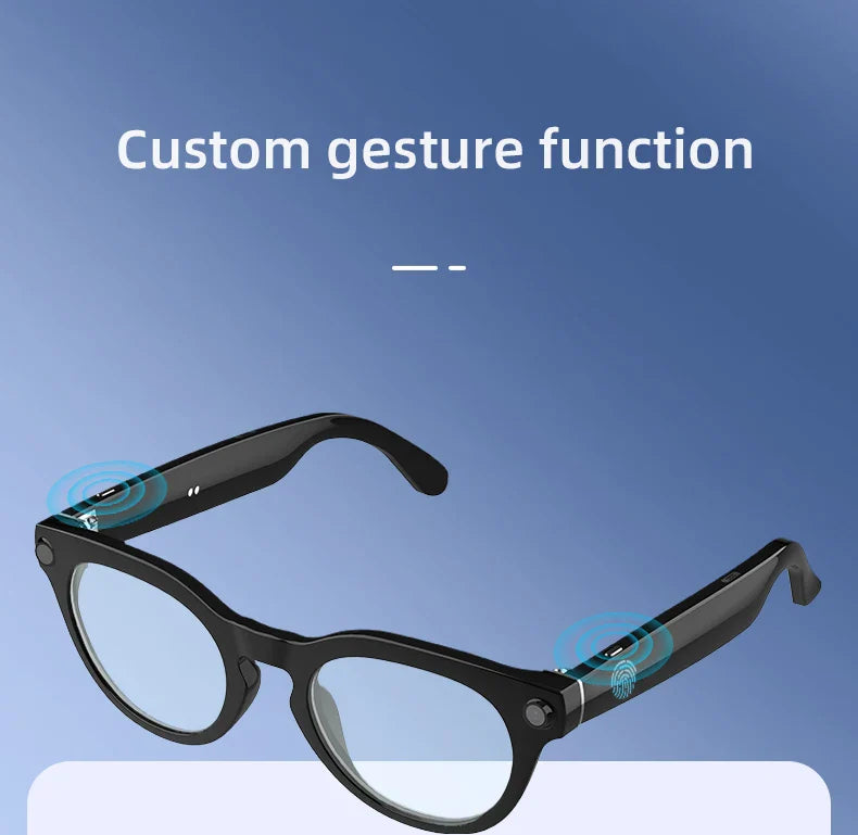 AI Smart Camera Glasses — Polarized Sunglasses with HD1080P Video Recording, WiFi, Bluetooth Calls for Men and Women