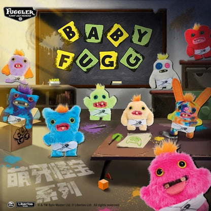 Fuggler Plush Baby Series 9cm — Mr. Needles Ugly Monster Fuggs Munch Rabid Rabbit Wide-Eyed Soft Toy Gift