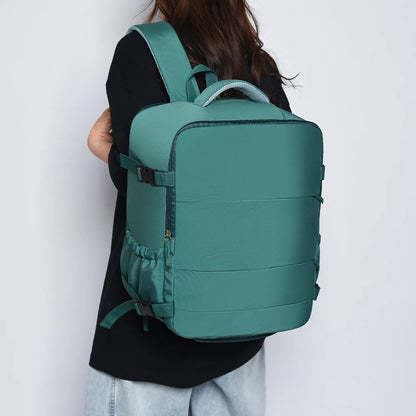 40x30x20cm Travel Boarding Backpack - Airline Compatible Carry On Bag for Ryanair EasyJet & Budget Flights