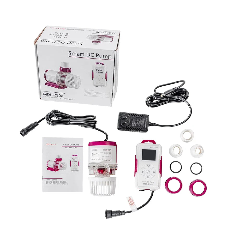 Jebao/Jecod MDP Series Smart DC Aquarium Pump – WiFi App Controlled Circulation Return Pump with LCD