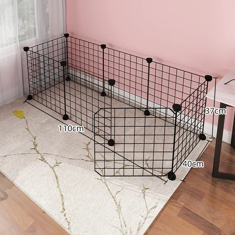 Indoor Dog Cage Wire Mesh Fence – Teddy Pet Escape Barrier