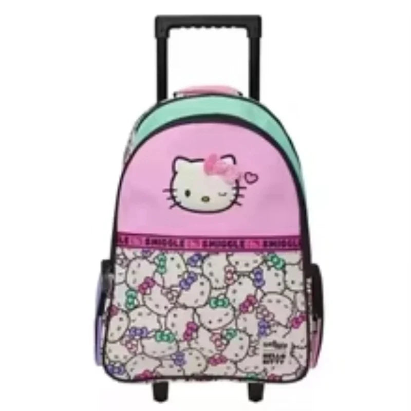 Sanrio Hello Kitty Cartoon School Bag — Cute Anime Backpack for Kids, Student Gift & Halloween Anime Merchandise