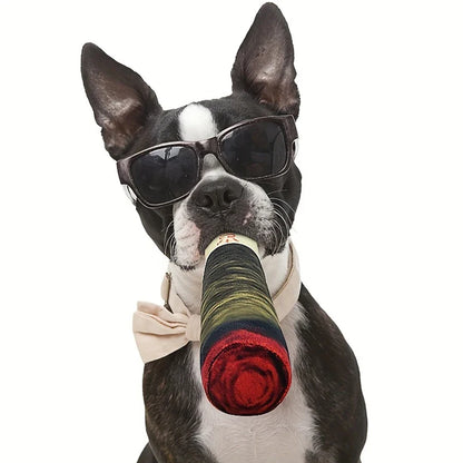 Plush Squeaky Dog Toy - Cute Stuffed Pet Gift for Small, Medium & Large Dogs