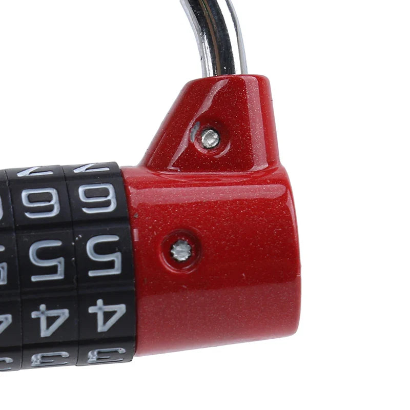 Multifunctional 4-Digit Combination Padlock – Security Lock for Gym Lockers, Luggage, Cabinets, Toolboxes, and Doors