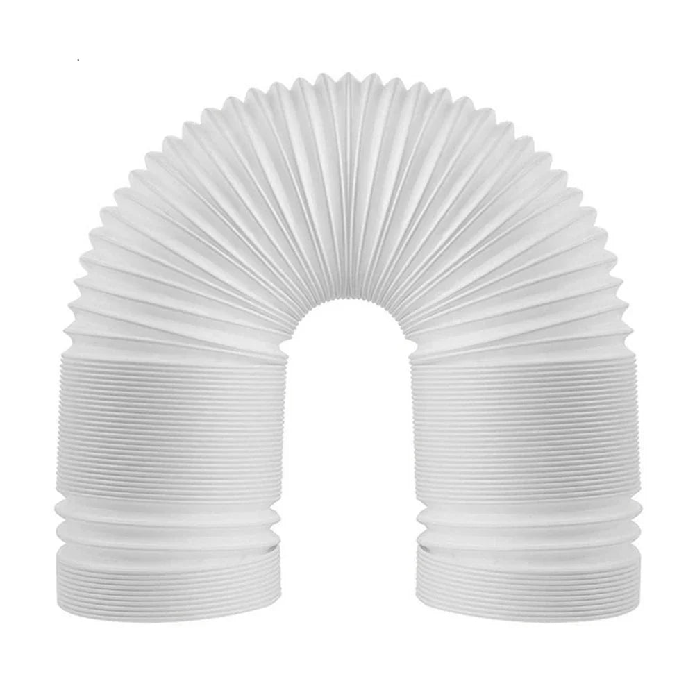 130/150mm Telescopic AC Exhaust Hose – Flexible Duct Extension Pipe for Mobile Air Conditioner Ventilation