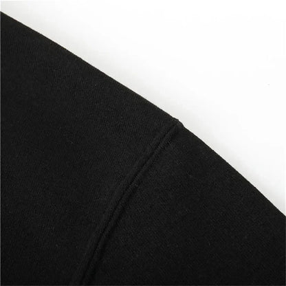 Men’s Fleece Zip-Up Hoodie – Classic Casual Zipper Jacket for Running | Y2K Hip Hop Streetwear