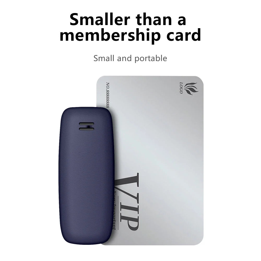 SERVO BM310 Mini Mobile Phone – Dual SIM, Call Recording, Magic Voice, Blacklist, MP3 Player, 2G Tiny Button Cellphone
