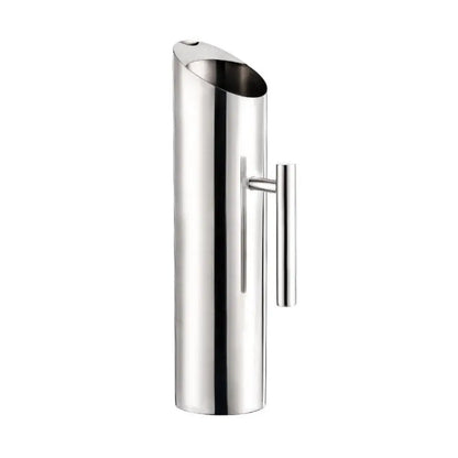 Stainless Steel Coffee Jug - Large 1L/1.5L/2L Water Pitcher with Splash-Proof Design