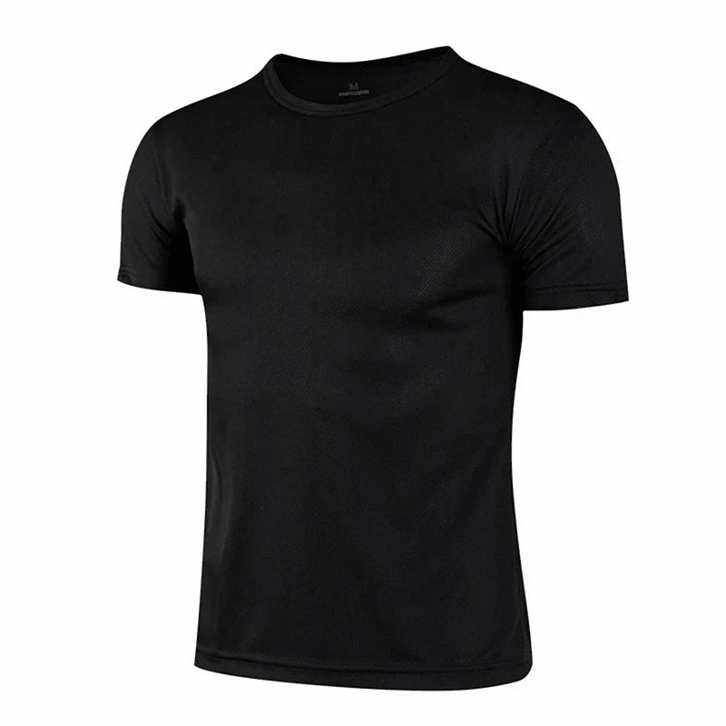 Men & Women Quick Dry Sports T-Shirt - Breathable Short Sleeve Gym, Running & Fitness Training Jersey