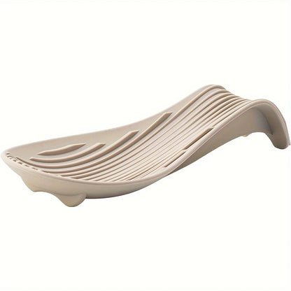 Silicone Spoon Holder & Utensil Rest – Heat-Resistant Kitchen Storage Shelf for Cooking Tools & Accessories