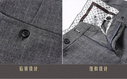 Traje de Hombre Elegante – 3-Piece Slim Fit Suit (Blazer + Vest + Pants) | Men’s Business & Wedding Suit 6XL