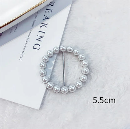 Creative Knot Buckles – Geometric T-Shirt & Scarf Waist Tightening Buttons, Clothing Accessories