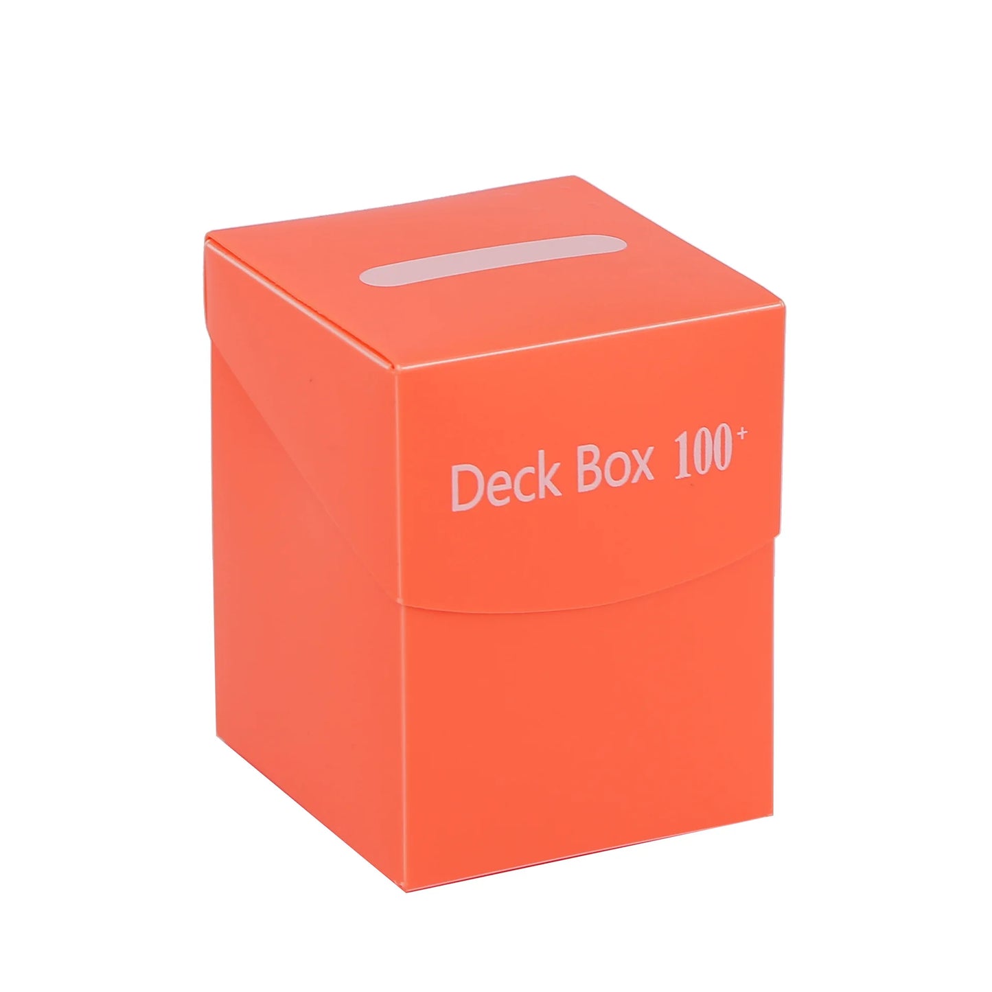 Trading Card Storage Box - 100+ Deck Game Card Carrying Case for Baseball Cards & Family Games