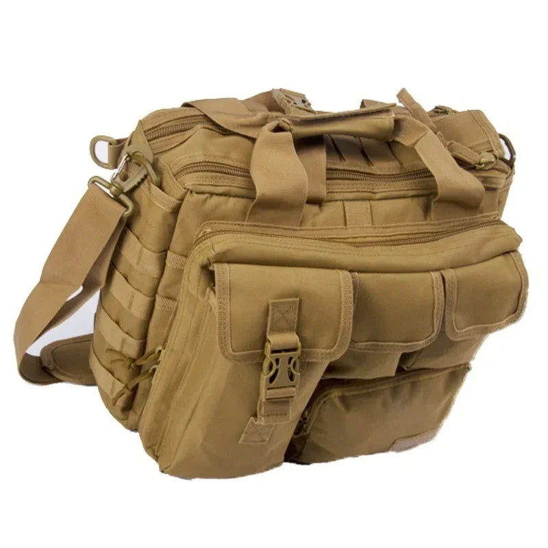 New Tactical Molle Backpack – Nylon Messenger Shoulder Bag, Laptop Briefcase, Outdoor
