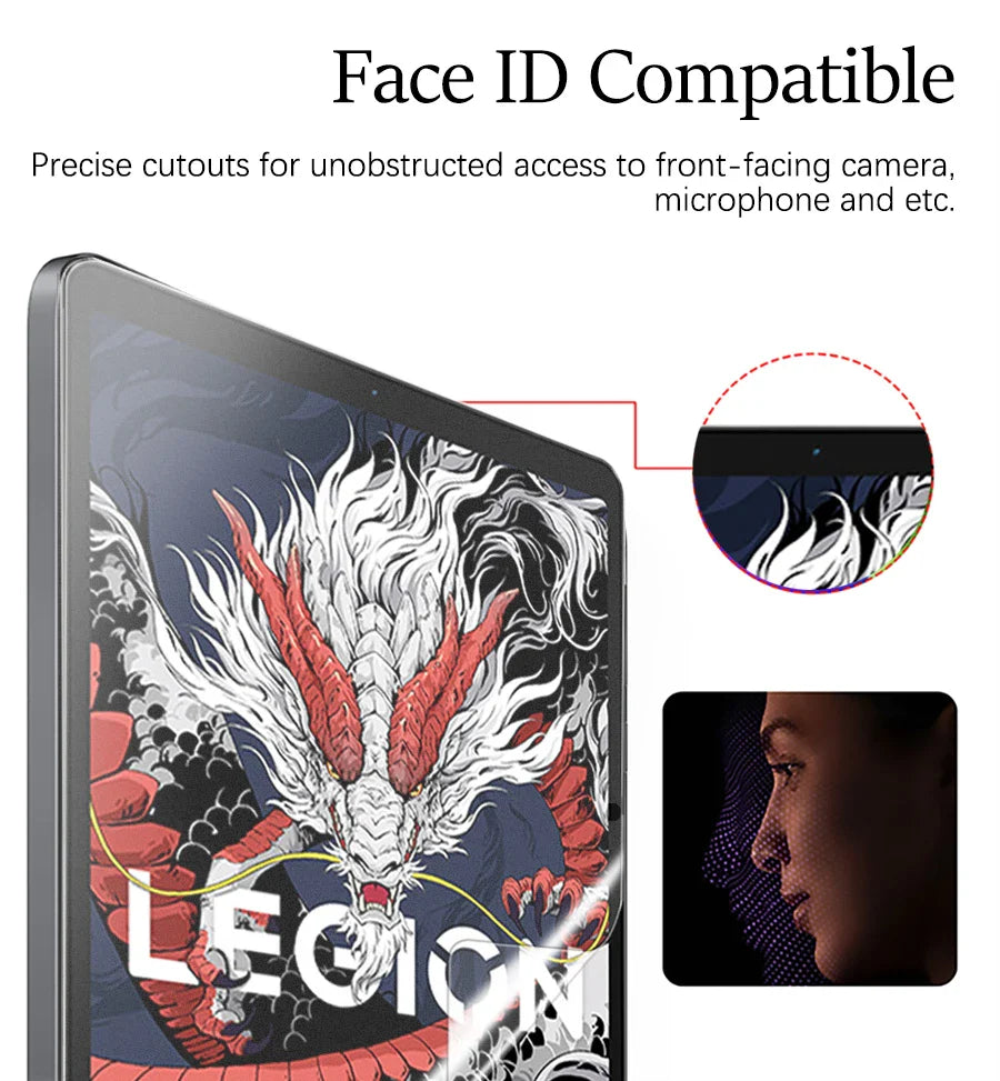 3Pcs Paper-Like Screen Protector for Lenovo Legion Y700 2025 – 8.8" 3rd & 2nd Gen 2023, No Glass Protector        4o mini