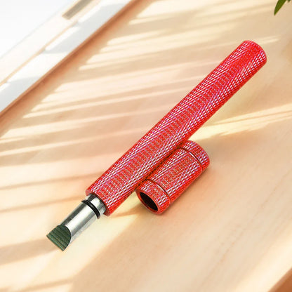 Golf Club Groove Sharpener – Stainless Steel Re-Grooving & Cleaning Tool for Wedges and Irons, U/V-Grooves