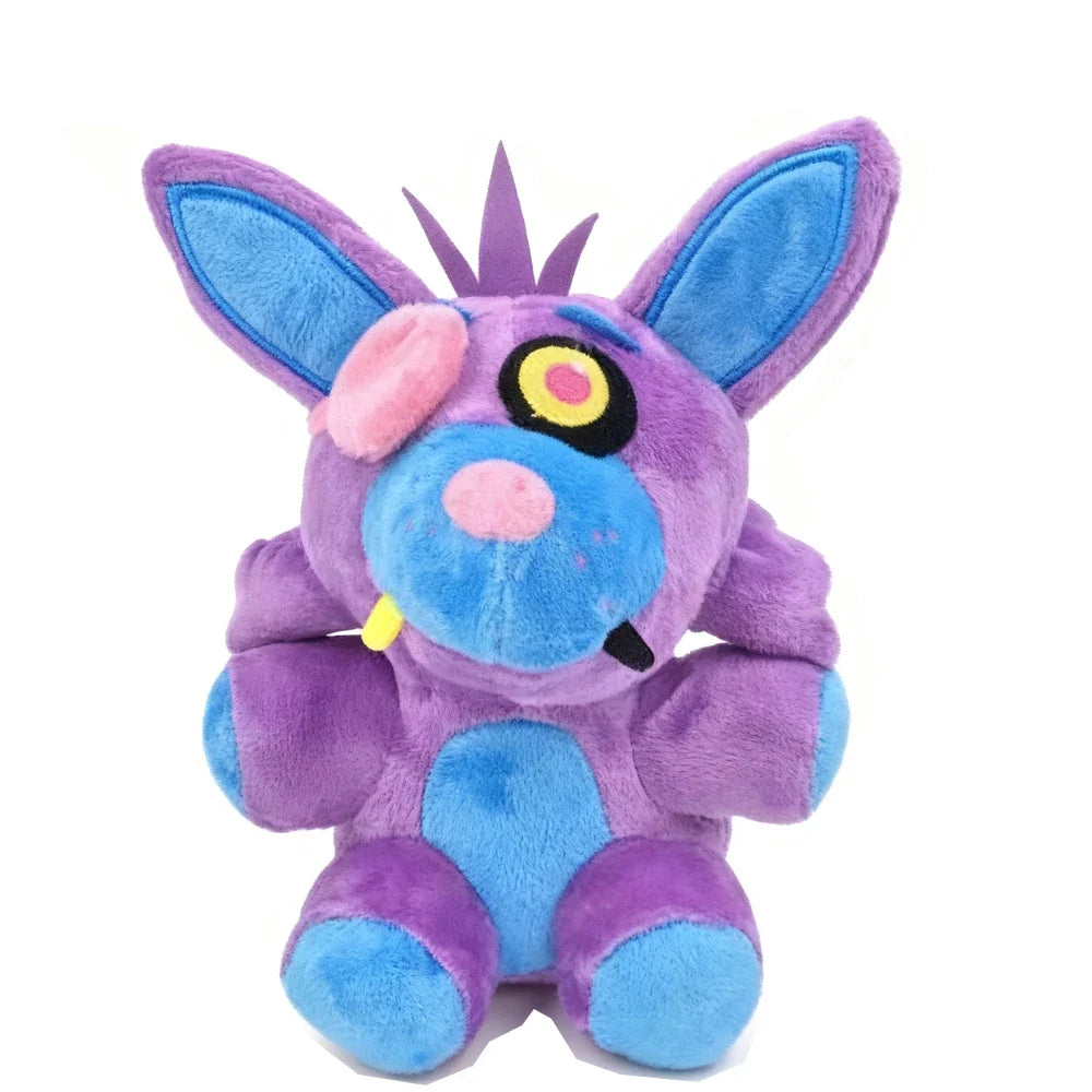 FNAF Plush Toy Collection - Cute Freddy Bonnie Foxy Cartoon Stuffed Dolls for Kids & Fans Gift