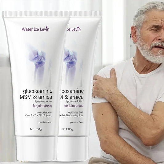 Glucosamine MSM Arnica Joint Cream - Liposome Moisturizing Lotion with Paraben-Free Formula