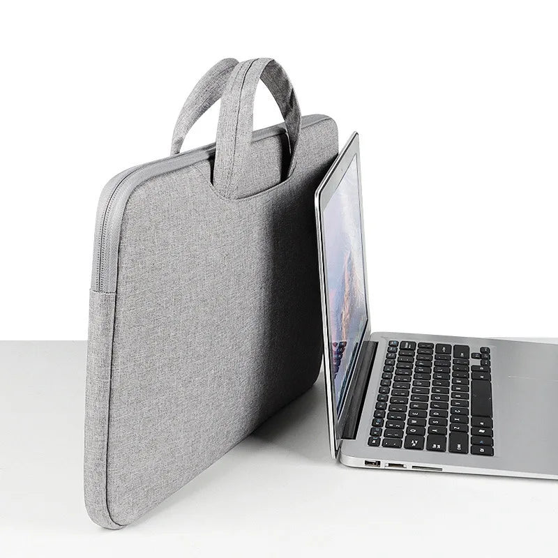 Minimalist Waterproof Laptop Bag - 13-15 Inch Shockproof Sleeve for Apple, Huawei Laptops & Tablets
