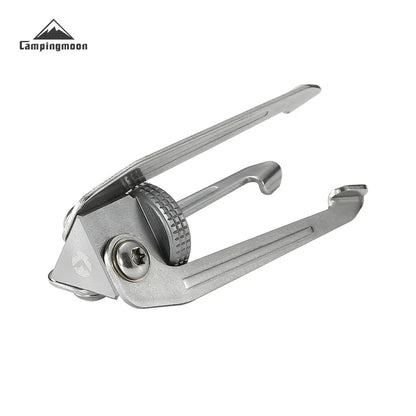 CAMPINGMOON TC-ST Stainless Steel Camera & Light Stand – Foldable Aluminum Tripod for Camping