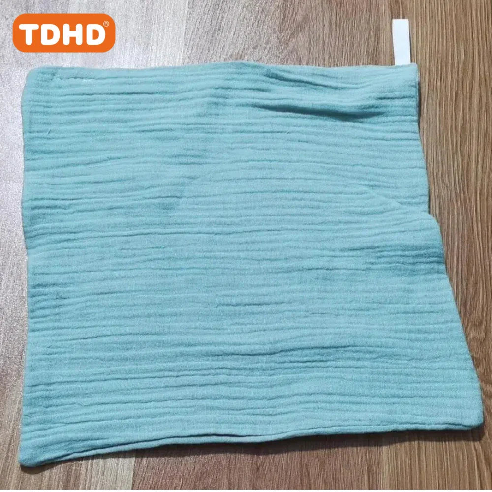 TDHD 5PCS Baby Towels – Soft Cotton Muslin Squares for Newborns, Infant Hand, Bath, Shower, and Face Use