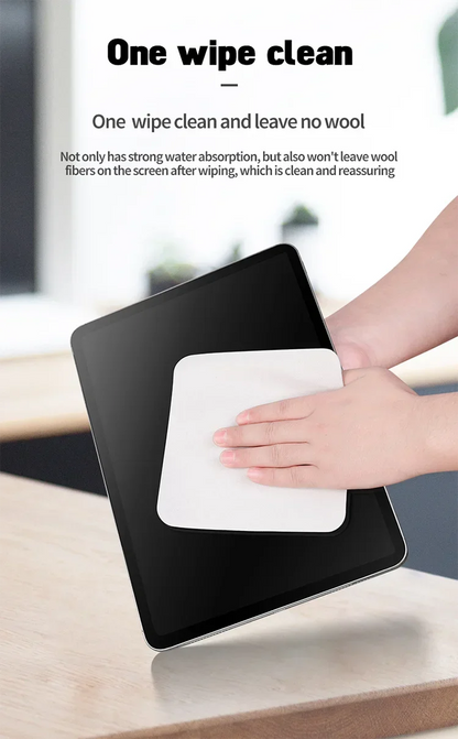 New Nano-Texture Polishing Cloth for Apple Devices – 1:1 Screen Cleaner for iPhone, iPad, Mac, iPod Pro & Apple Watch