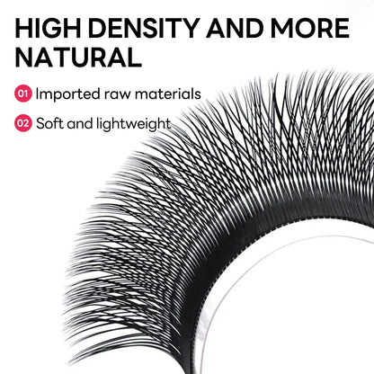 ARISON Plus 2-in-1 Magnetic Eyelashes – YY/3D/4D/5D Premade W-Shape Volume Fans for Full Lash Extensions