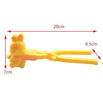 Duck Rice Mold Snowball Maker – Cute Animal Rice Ball Shaper with Handle for Kids & Winter Fun